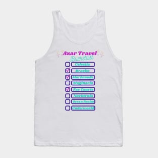 Azar Travel Bucketlist Tank Top